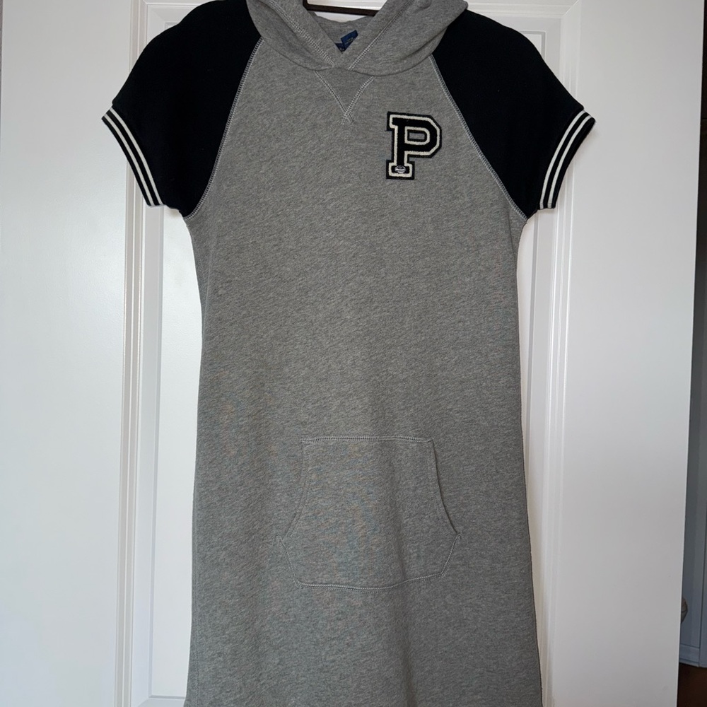 Polo by Ralph Lauren Gray Hoodie Dress